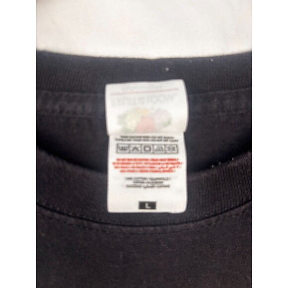 Temple Bar Dublin Men’s Large Black Fruit of the Loom Heavy Cotton T‑Shirt Pub S - Picture 6 of 8